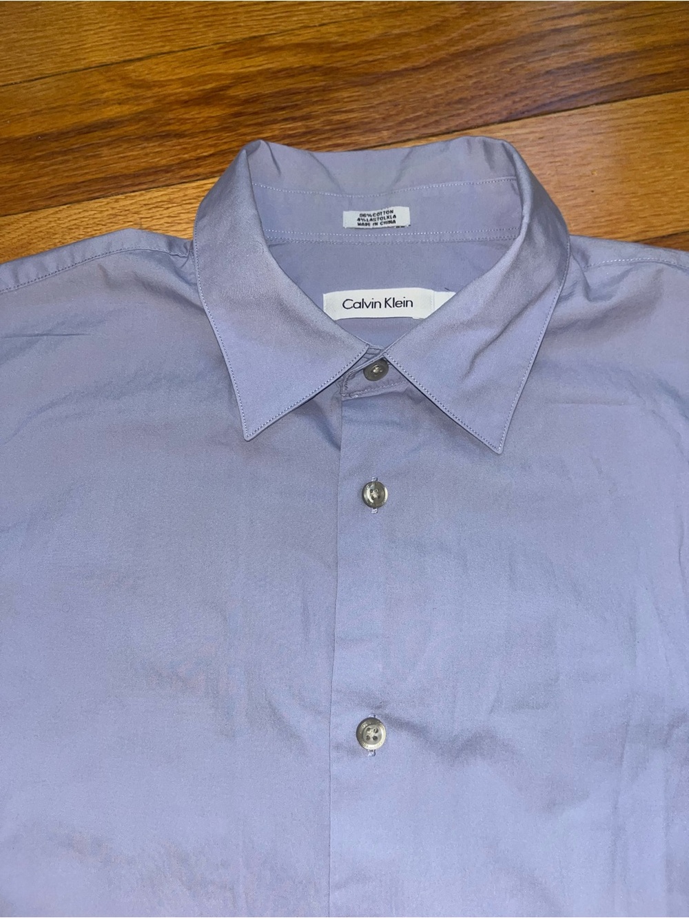 Calvin Klein Men's Light blue Dress Shirt